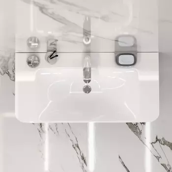 M30FHX1002WG База под раковину подвесная 100 см, белый глянец