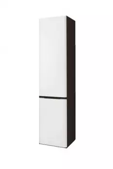 M55CHL0341VF Шкаф-пенал подвесной 34 см, левый, венге/белый глянец