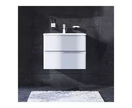 M55FHX0602WG База под раковину подвесная 60 см, белый глянец