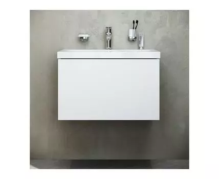 M90FHX06021WG База под раковину подвесная 60 см, 1 ящик, белый глянец