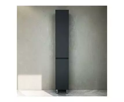 M91CSR0306GM Шкаф-пенал, напольный, правый, 30 см, графит матовый