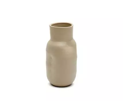 Macaire Керамическая ваза бежевого цвета 34 см