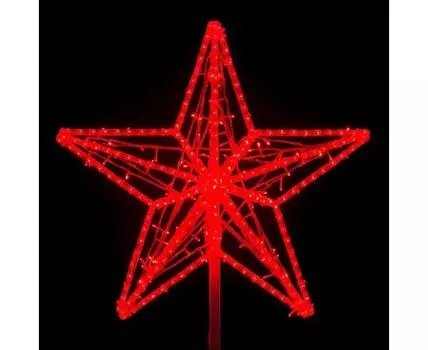 Макушка Кремлевская Звезда 70 см, Красная, 220В LTC LC-13230