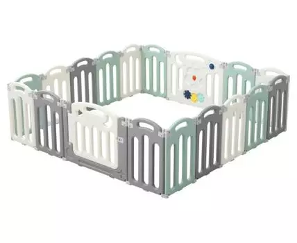 Манеж Кидс Симпл (60, 114 / 225, Игровые, Белый, 151 / 188)