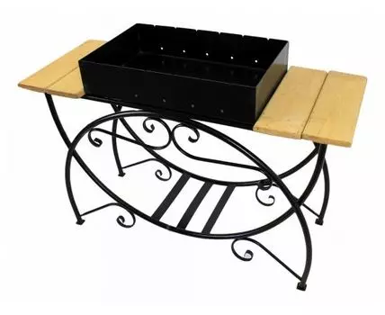 Мангал (120х44х83 см) Ажур МГ001