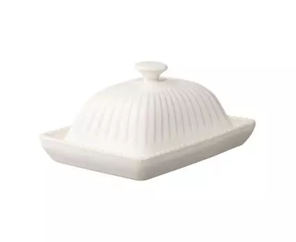Масленка белого цвета Kitchen Spirit