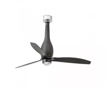 Матовый черный потолочный вентилятор Eterfan 128 см