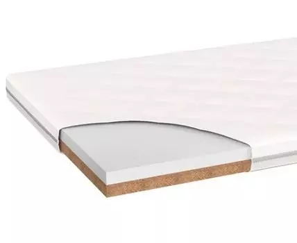 Матрас для кроватки 60*120 см (Белый, 60)