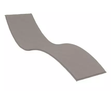 Матрас для шезлонга Slim (светло-коричневый, 62)