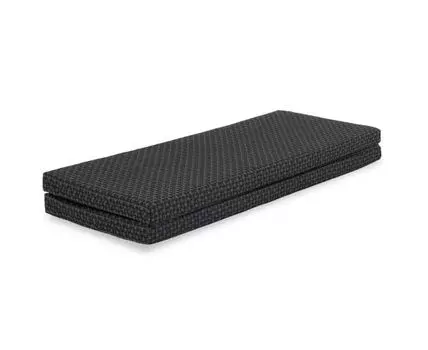 Матрас Reina Lux (Черный, 80/159, Ткань черная с логотипом)