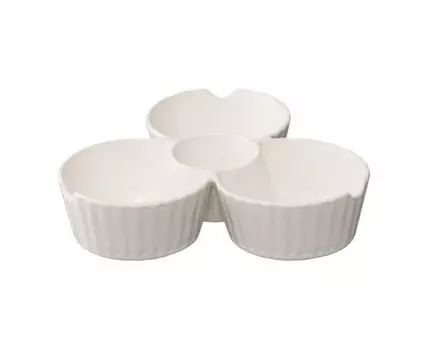 Менажница белого цвета Kitchen Spirit