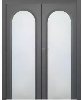 Межкомнатная дверь Аргентум 1A Двойная Эмаль белый 2,0х0,6