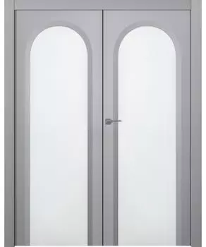 Межкомнатная дверь Аргентум 1A Двойная Эмаль белый 2,0х0,6