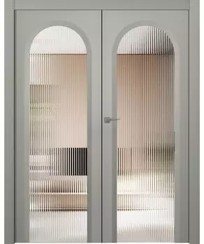 Межкомнатная дверь Аргентум 1A Двойная Эмаль белый 2,0х0,6