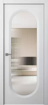Межкомнатная дверь Аргентум 1B Эмаль белый 2,0х0,6
