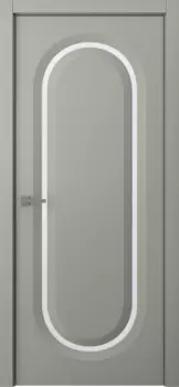 Межкомнатная дверь Аргентум 1D Эмаль белый 2,0х0,8