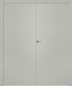 Межкомнатная дверь Arvika Двойная Эмаль белый 2,0х0,8