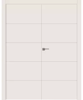 Межкомнатная дверь Arvika Двойная Эмаль белый 2,0х0,8