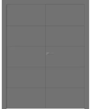 Межкомнатная дверь Arvika Двойная Эмаль белый 2,0х0,8