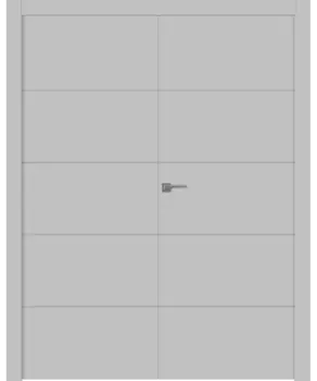 Межкомнатная дверь Arvika Двойная Эмаль белый 2,0х0,8