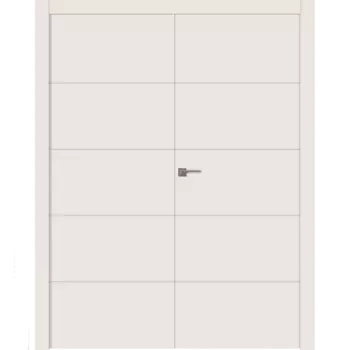 Межкомнатная дверь Arvika Двойная Эмаль белый 2,0х0,8