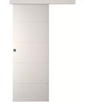 Межкомнатная дверь Arvika Купе Эмаль графит 2,0х0,8