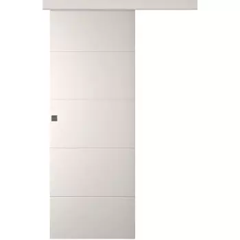 Межкомнатная дверь Arvika Купе Эмаль графит 2,0х0,8