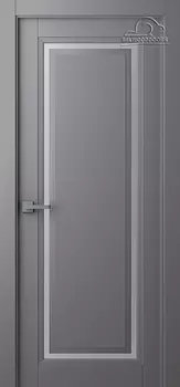 Межкомнатная дверь Аурум 1 Распашная Эмаль светло - серый 2,0х0,7