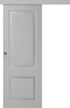 Межкомнатная дверь Аурум 2 Купе Эмаль белый 2,0х0,6