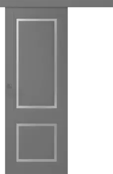 Межкомнатная дверь Аурум 2 Купе Эмаль белый 2,0х0,6