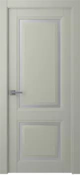 Межкомнатная дверь Аурум 2 Распашная Эмаль светло - серый 2,0х0,6