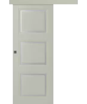 Межкомнатная дверь Аурум 3 Купе Эмаль белый 2,0х0,9