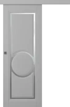 Межкомнатная дверь Аурум 3R Купе Эмаль белый 2,0х0,6