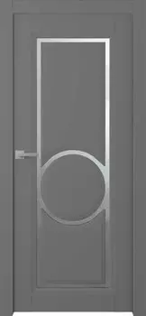 Межкомнатная дверь Аурум 3R Распашная Эмаль светло - серый 2,0х0,6