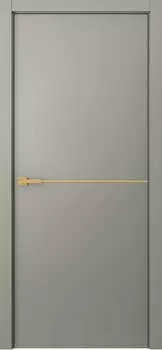 Межкомнатная дверь Avesta 1H Молдинг Золото Эмаль белый 2,0х0,6