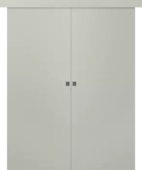 Межкомнатная дверь Avesta Купе двойное Эмаль белый 2,0х0,9