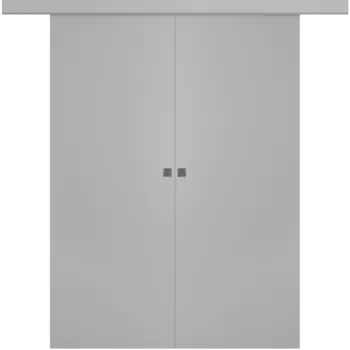 Межкомнатная дверь Avesta Купе двойное Эмаль белый 2,0х0,9