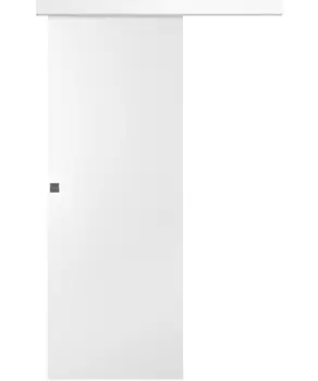 Межкомнатная дверь Avesta Купе Эмаль белый 2,0х0,9