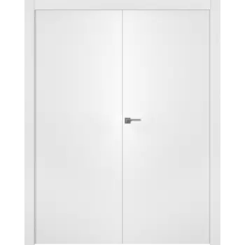 Межкомнатная дверь Avesta Распашная двойная Эмаль белый 2,0х0,9