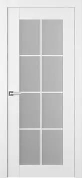 Межкомнатная дверь Френч 8 Распашная Эмаль жемчуг 2,0х0,6
