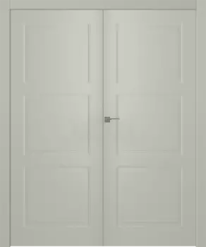 Межкомнатная дверь Granna Распашная двойная Эмаль белый 2,0х0,7