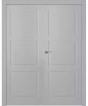 Межкомнатная дверь Granna Распашная двойная Эмаль белый 2,0х0,7