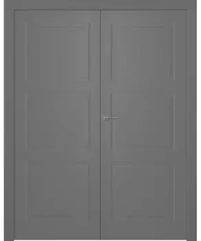 Межкомнатная дверь Granna Распашная двойная Эмаль белый 2,0х0,7