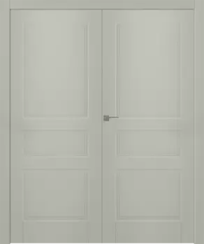 Межкомнатная дверь Инари Распашная двойная Эмаль белый 2,0х0,7