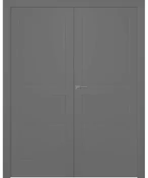 Межкомнатная дверь Инари Распашная двойная Эмаль белый 2,0х0,7