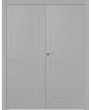 Межкомнатная дверь Инари Распашная двойная Эмаль белый 2,0х0,7