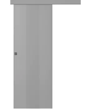 Межкомнатная дверь Ивент 1 Купе Эмаль белый 2,0х0,7