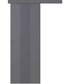 Межкомнатная дверь Ивент 1 Купе Эмаль белый 2,0х0,7