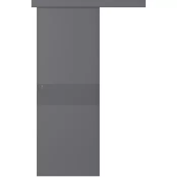 Межкомнатная дверь Ивент 2 Купе Эмаль белый 2,0х0,8