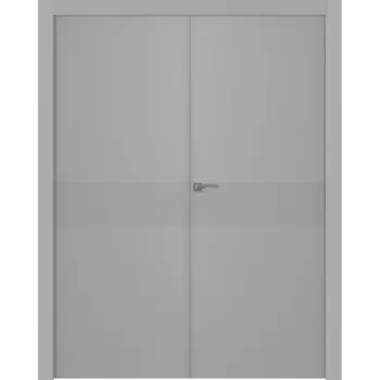 Межкомнатная дверь Ивент 2 Распашная двойная Эмаль белый 2,0х0,8